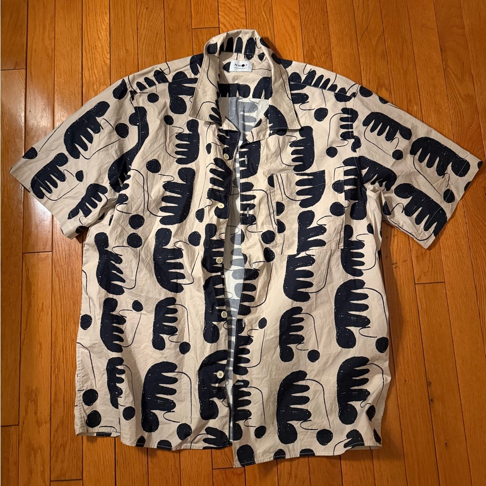 No Nationality Men's Patterned Shirt